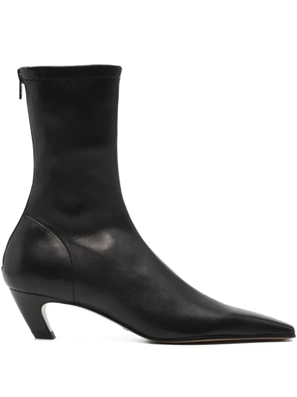 Square-Toe Boots
