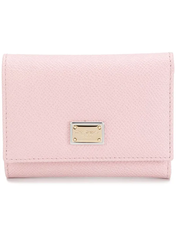 Leather Flap French Wallet - Dolce & Gabbana