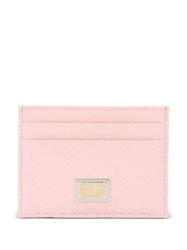 Leather Credit Card Case - Dolce & Gabbana