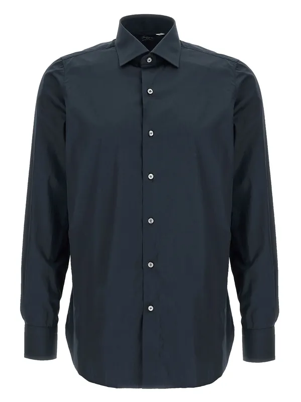Napoli Shirt And Blouse Blue - Finamore