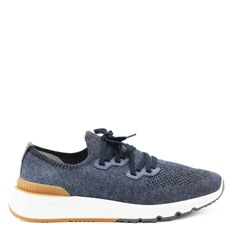 Sneakers Denim - Brunello Cucinelli