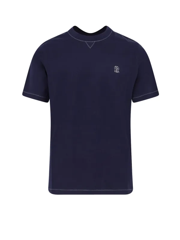 Cotton T-Shirt With Logo