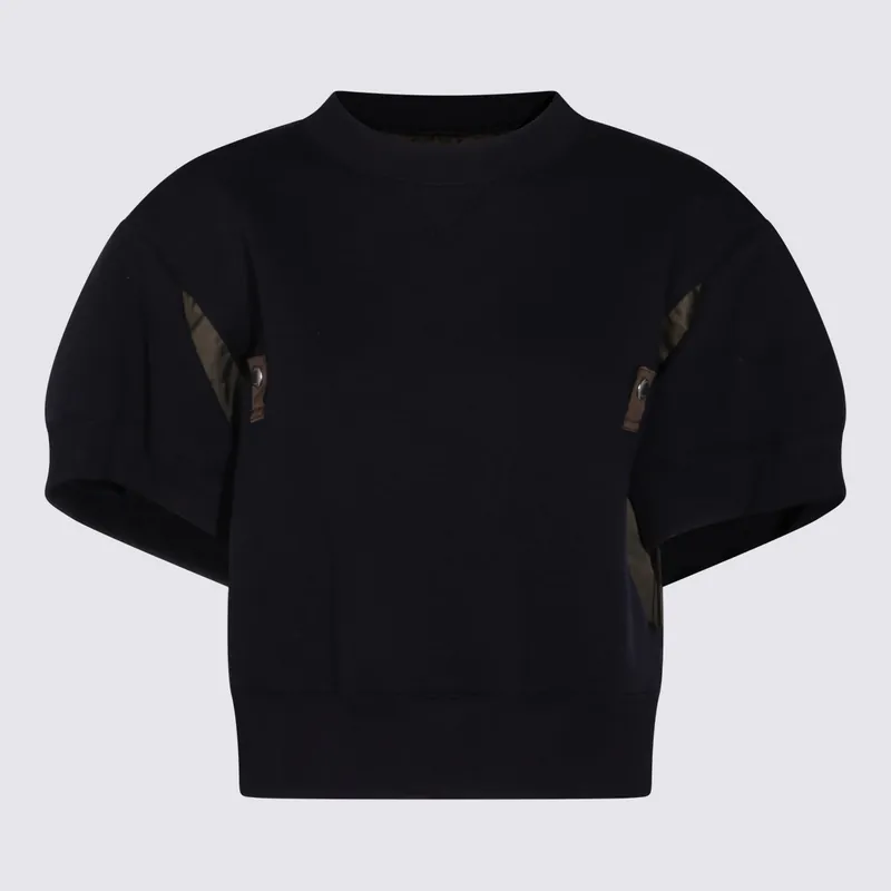Sweaters Navy/Khaki - Sacai