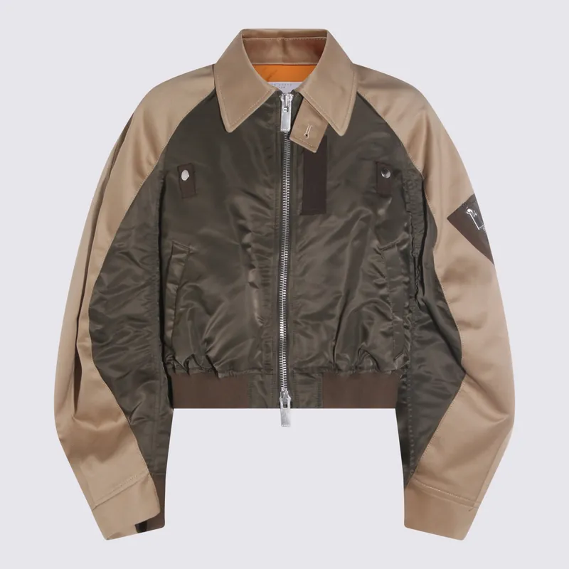 Jackets Khaki/Beige - Sacai