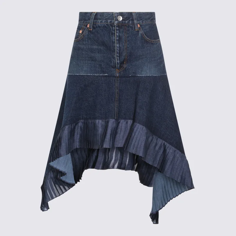 Skirts Blue - Sacai