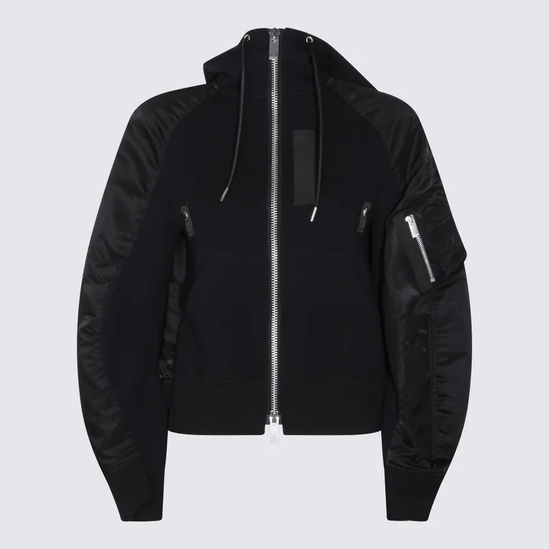 Sweaters Black - Sacai