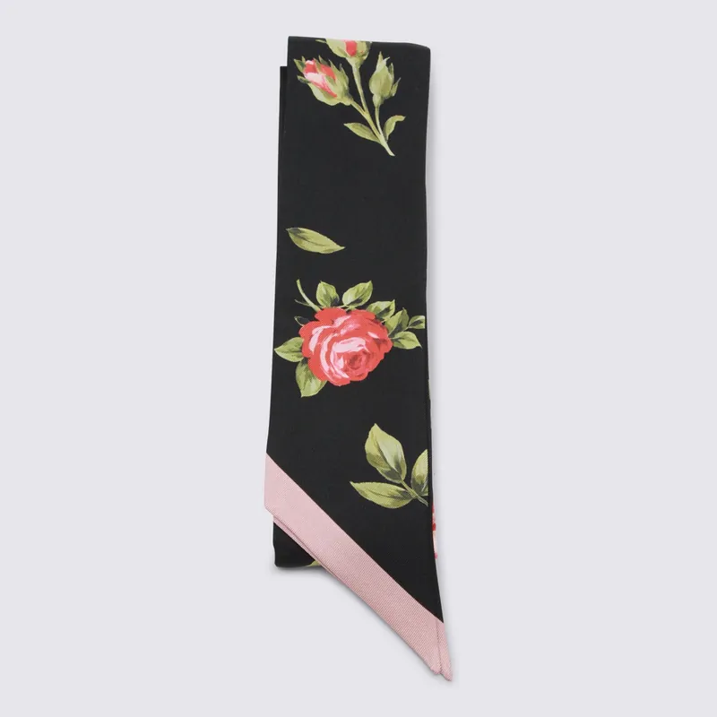 Scarfs Rose F.Do Nero - Dolce & Gabbana