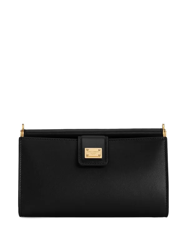 Leather Phone Bag - Dolce & Gabbana