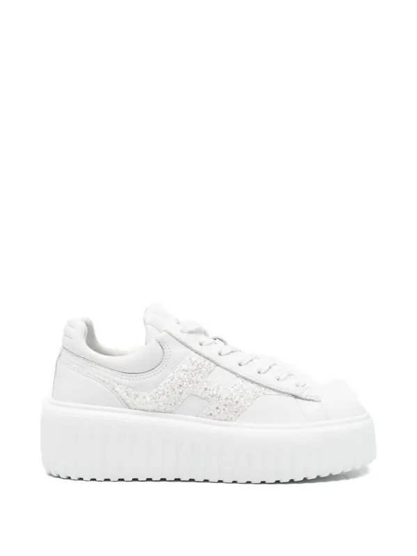 H-Stripes Leather Sneakers