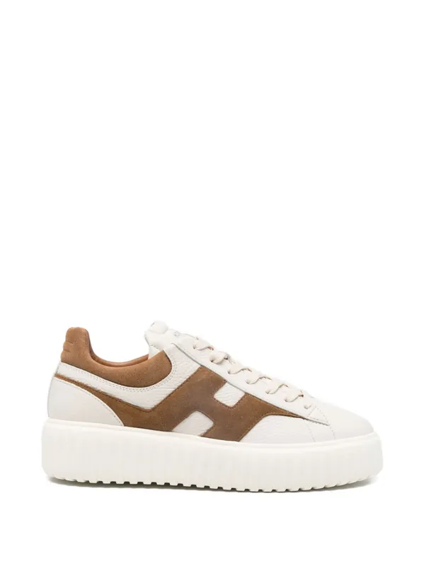 H-Stripes Leather Sneakers