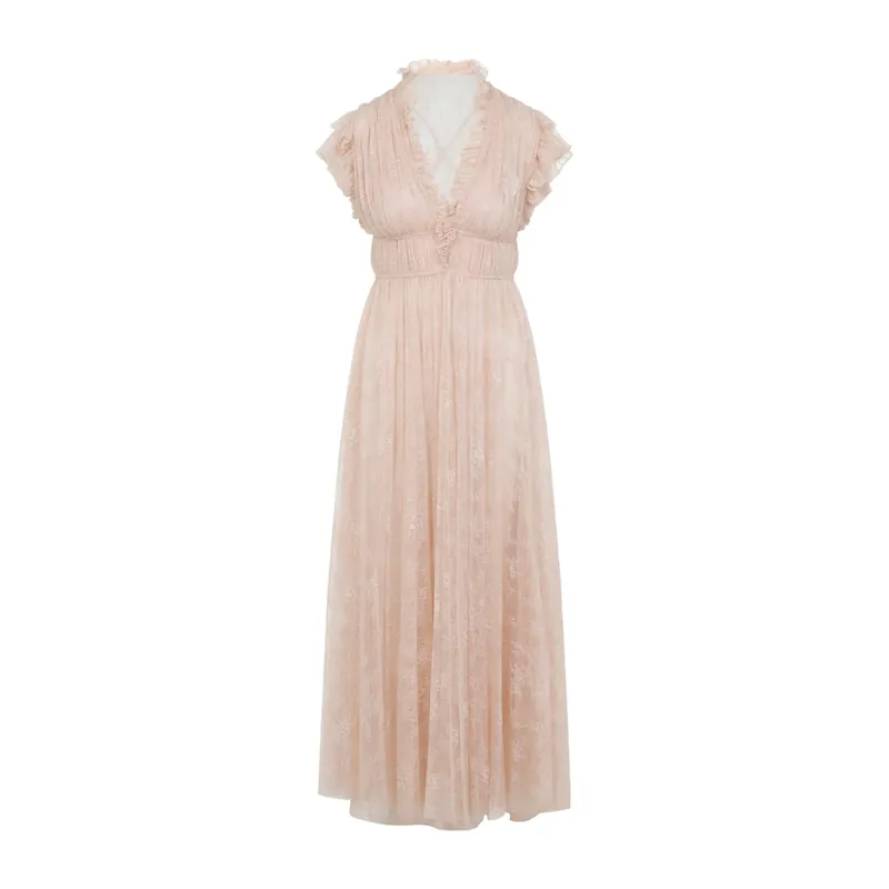 Long Dresses Nude & Neutrals - Alberta Ferretti