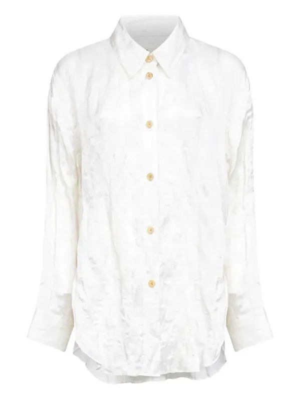 Wrinkled-Effect Shirt