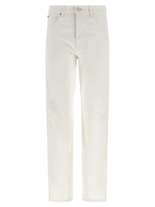 Tapered Denim Jeans White - Coperni