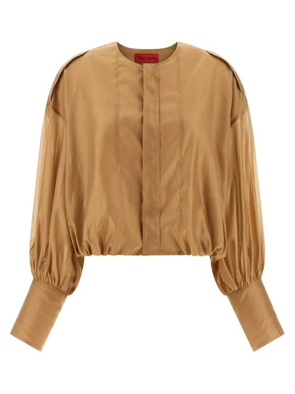 Diana Shirt And Blouse Beige - Thelatest
