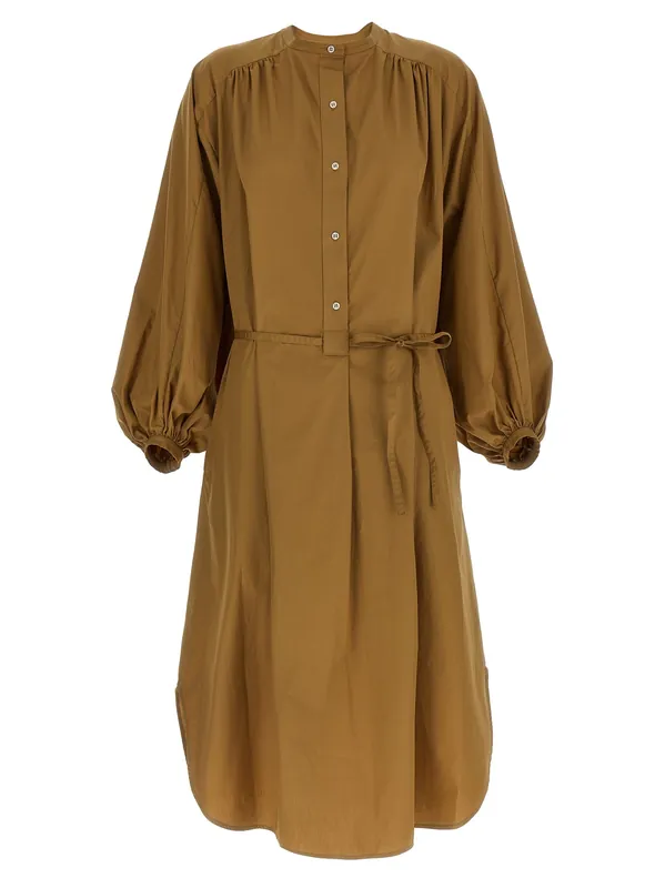 Vitti Dresses Brown - Loulou De Saison