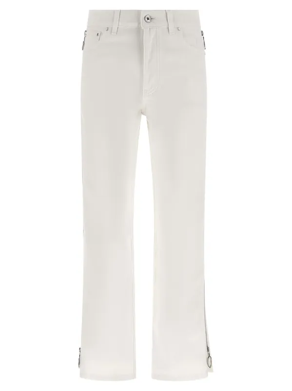Zip Jeans White - Rabanne