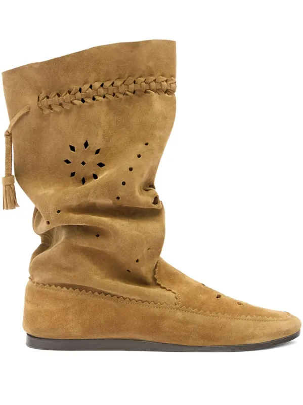 Welky Leather Boots - Isabel Marant