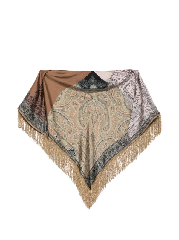 Printed Silk Scarf - Pierre Louis Mascia