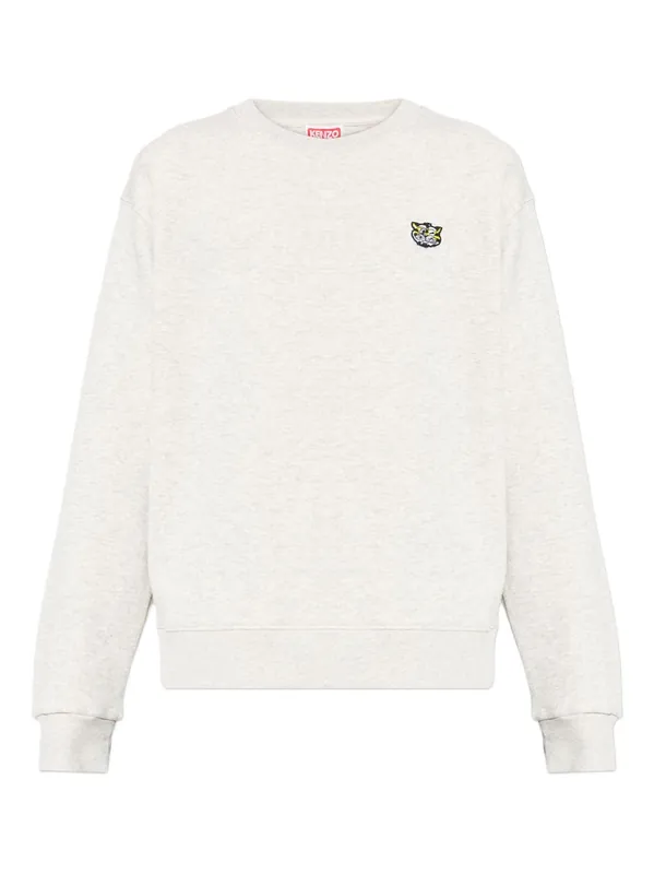 Wild Tiger Cotton Sweatshirt - Kenzo