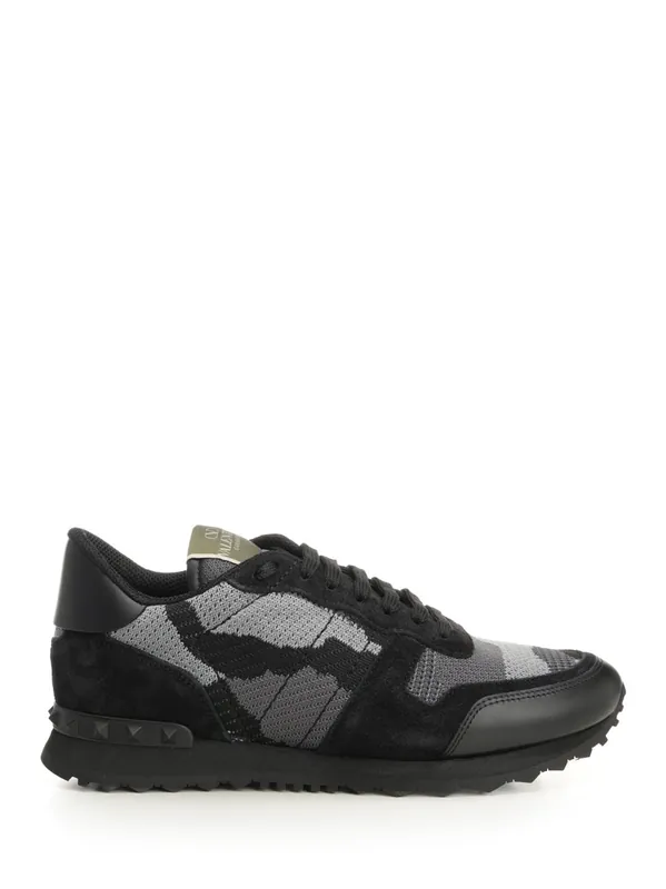 Rockrunner Sneakers Black - Valentino Garavani