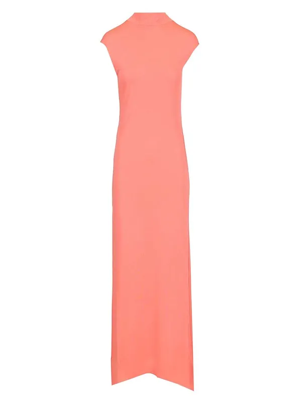 Long Dress In Crepe Jersey Dresses Rose - Tom Ford