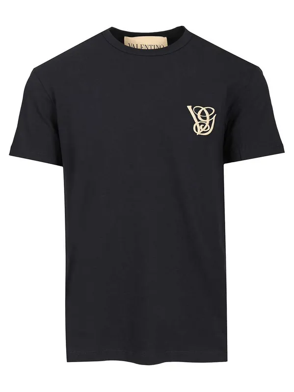 Cotton Jersey T-Shirt Blue
