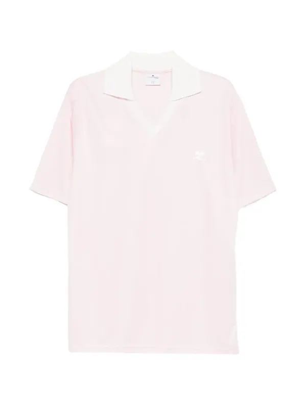 V-Neck Oversized Sports Polo