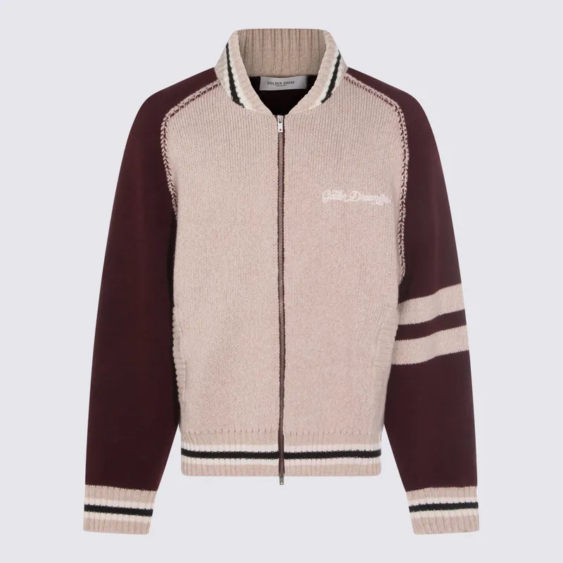 Jackets Bone White/Port Royale - Golden Goose