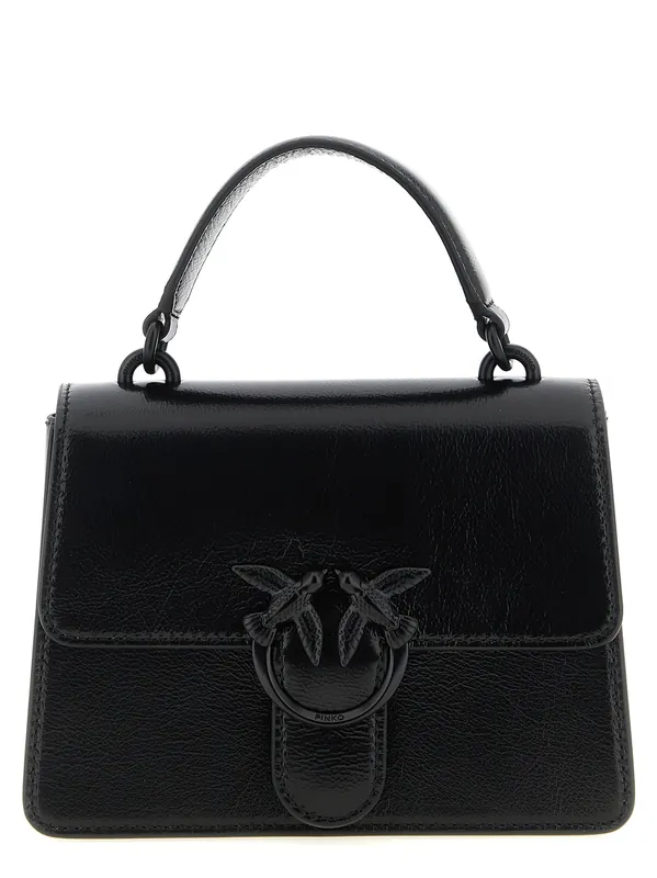 Mini Love One Light Hand Bags Black - Pinko