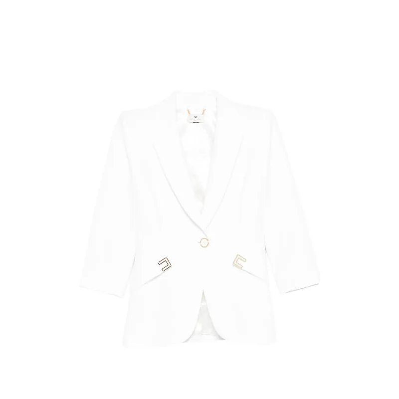 Jackets White - Elisabetta Franchi