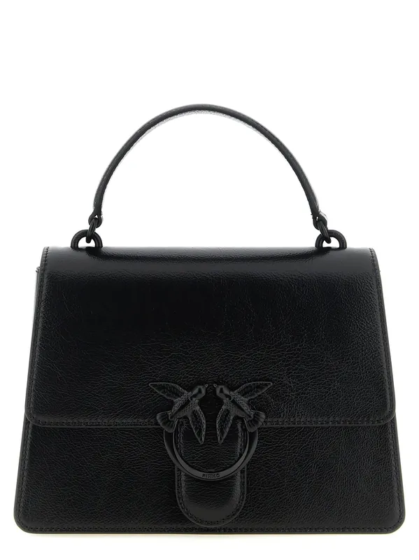 Love One Classic Light Hand Bags Black - Pinko