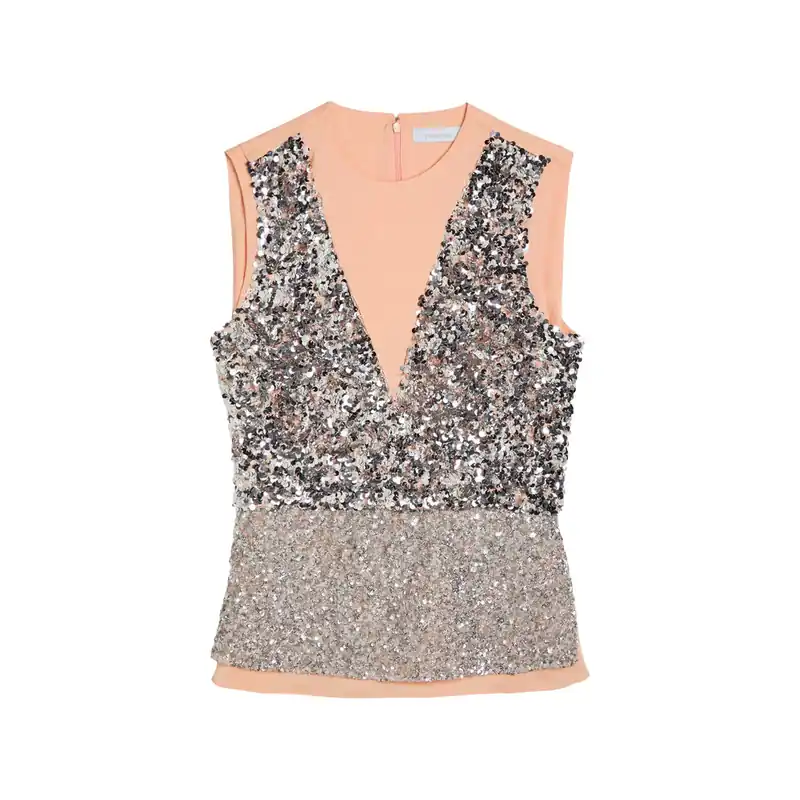 Tops Neutral, Silver - Rabanne