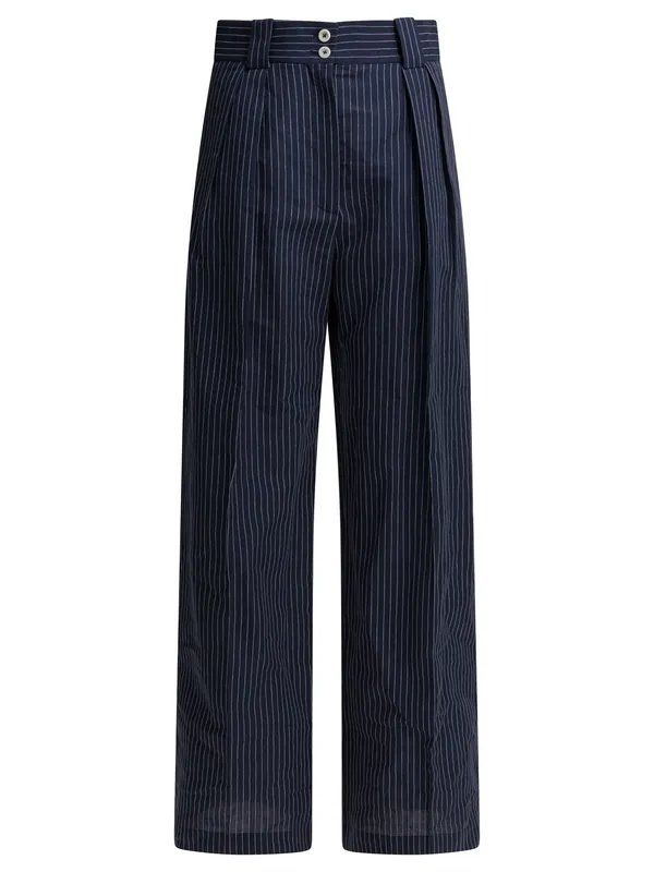 Trousers Blue - Ines De La Fressange