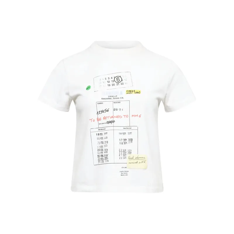 T Shirts White - MM6 Maison Margiela