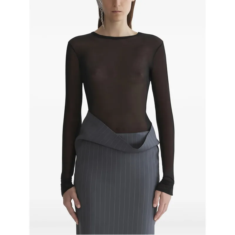 Bodysuits Black, Gray - Mugler