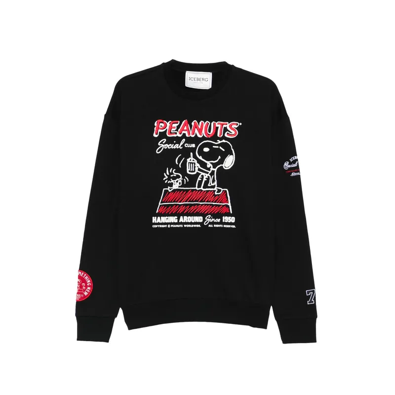 Sweatshirts Black, Red - Iceberg