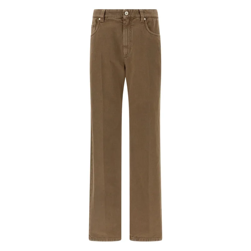 Pants Brown - Brunello Cucinelli