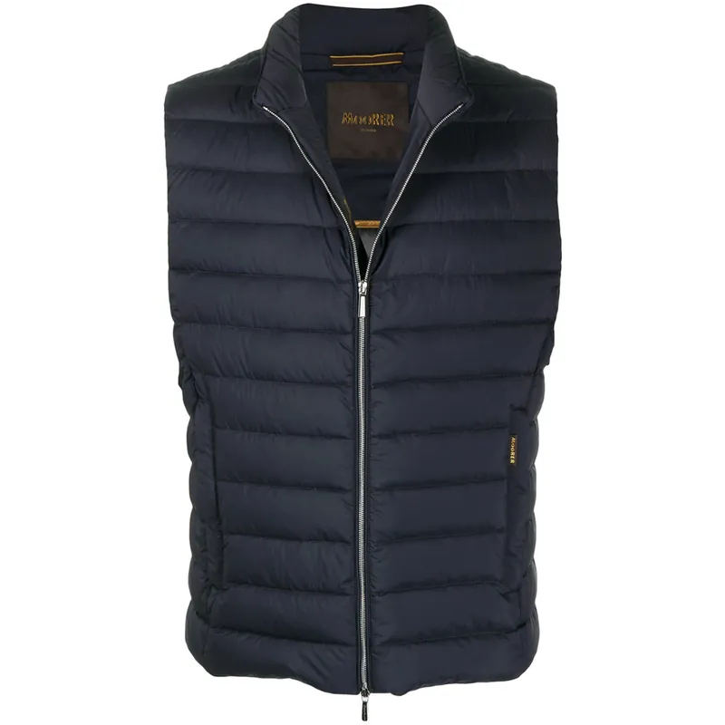 Outwear Waistcoats Blue - Moorer
