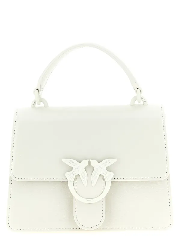 Mini Love One Light Hand Bags White - Pinko