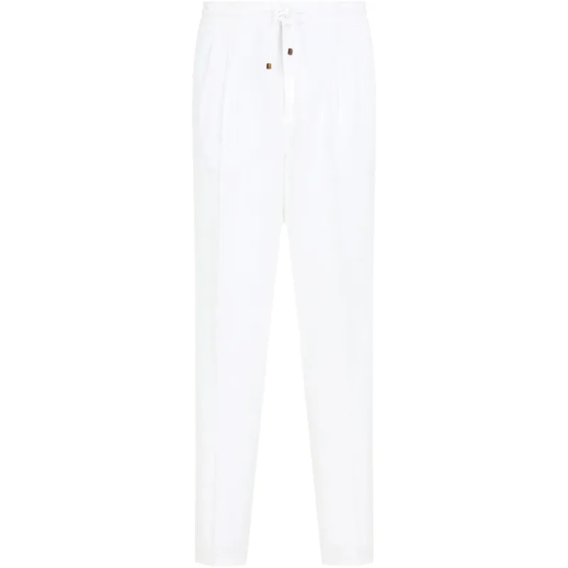 Pants White - Brunello Cucinelli