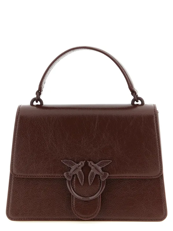 Love One Classic Light Hand Bags Bordeaux - Pinko