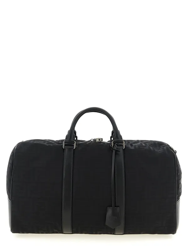 Medium Ff Duffel Bag Home & Lifestyle Black - Fendi