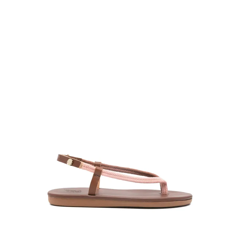 Shoes Brown, Pink - Ancient Greek Sandals