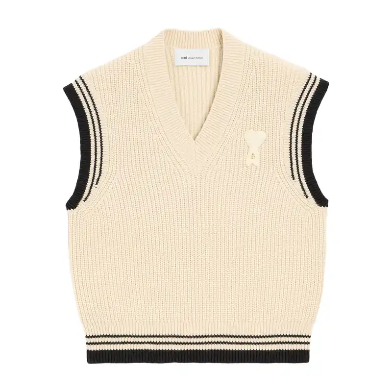 Sweaters Neutral, Black - Ami Paris