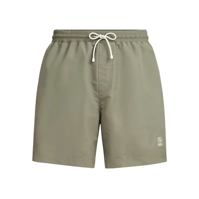 Beachwear Green - Brunello Cucinelli