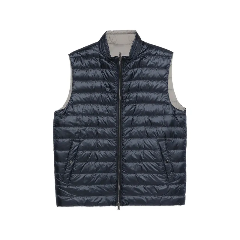 Outwear Waistcoats Blue, Gray - Herno