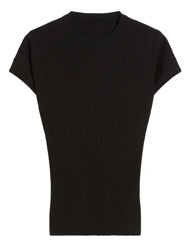 Ribbed Viscose Sweater - Sportmax