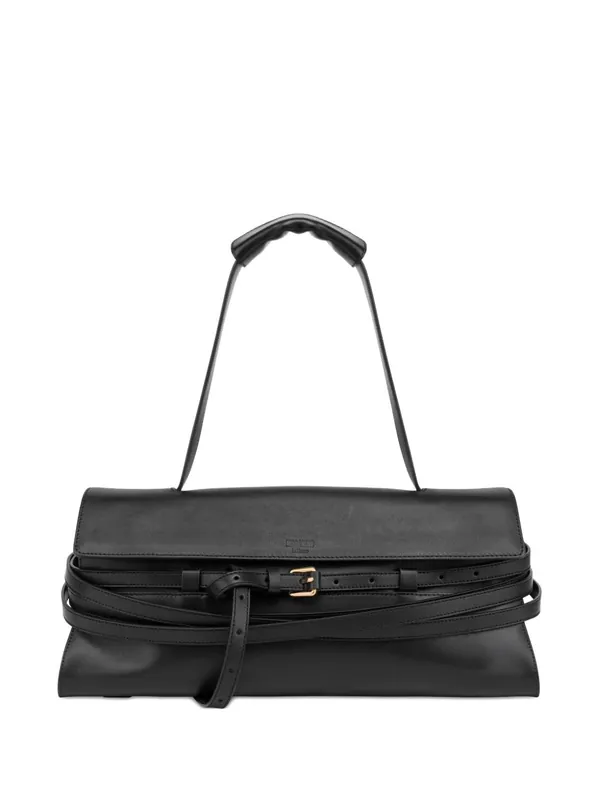 Tie Me Leather Handbag - Moschino