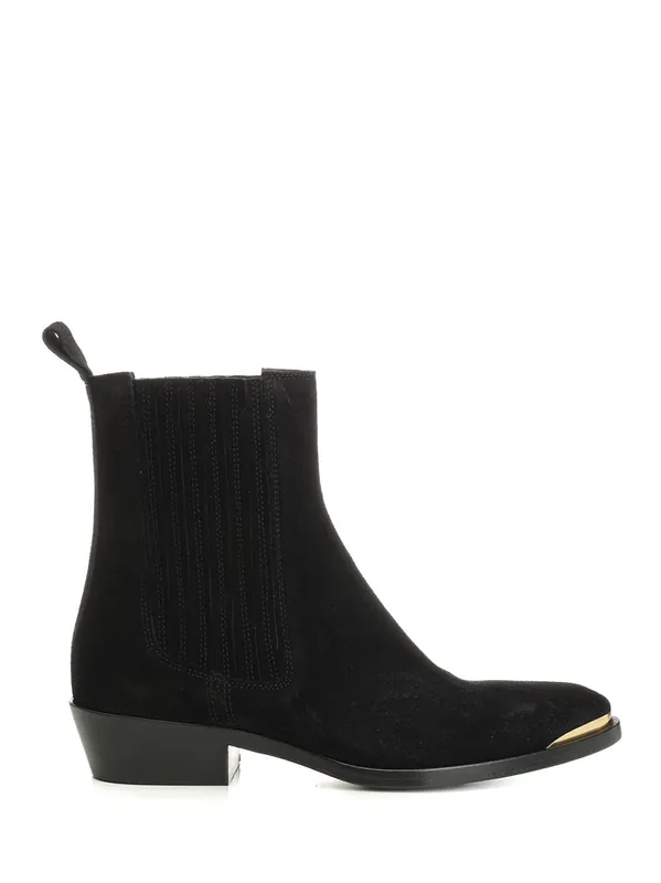 Suede Boots Black - Isabel Marant
