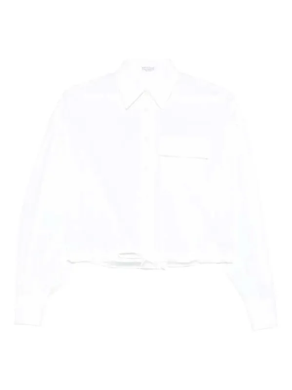 Drawstring Shirt - Brunello Cucinelli